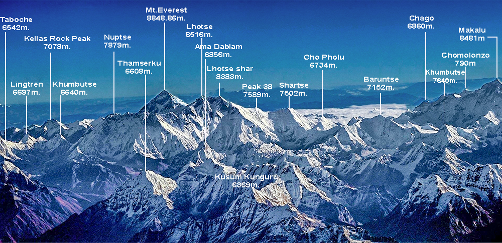 everest mountain flight