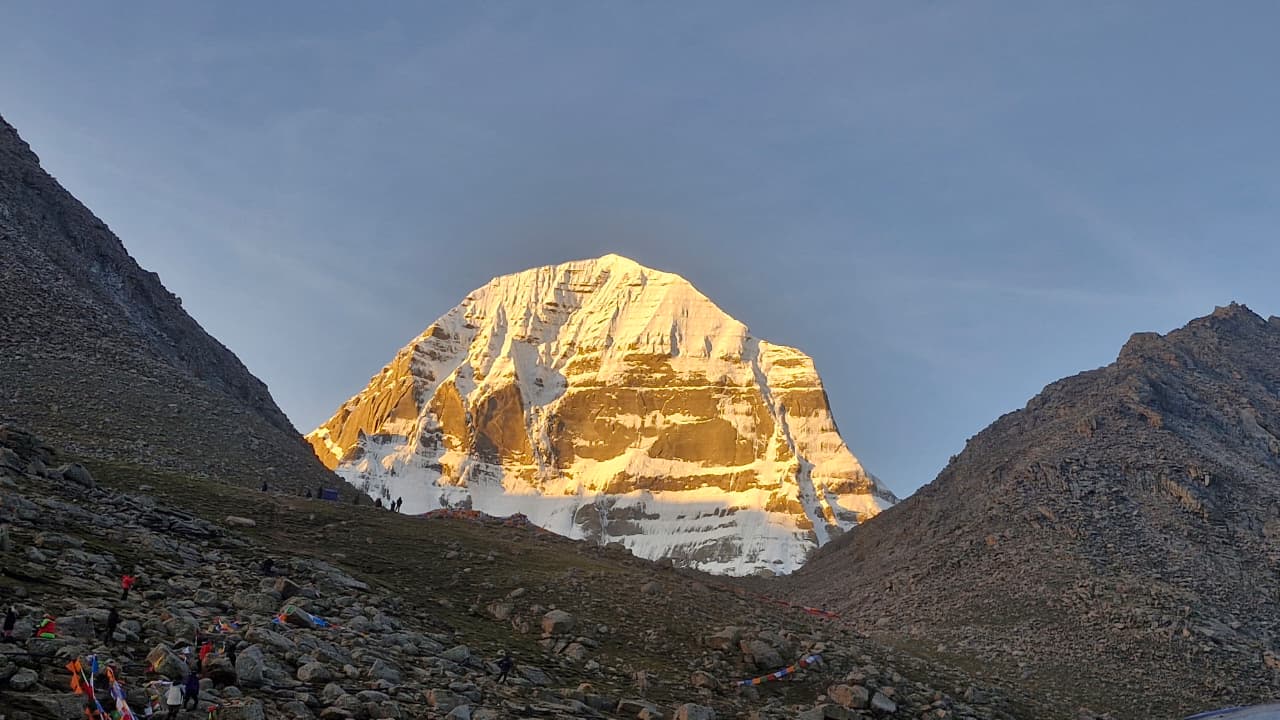 Mt. Kailash in golden hour