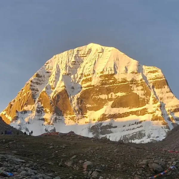 Mount Kailash in golden hour