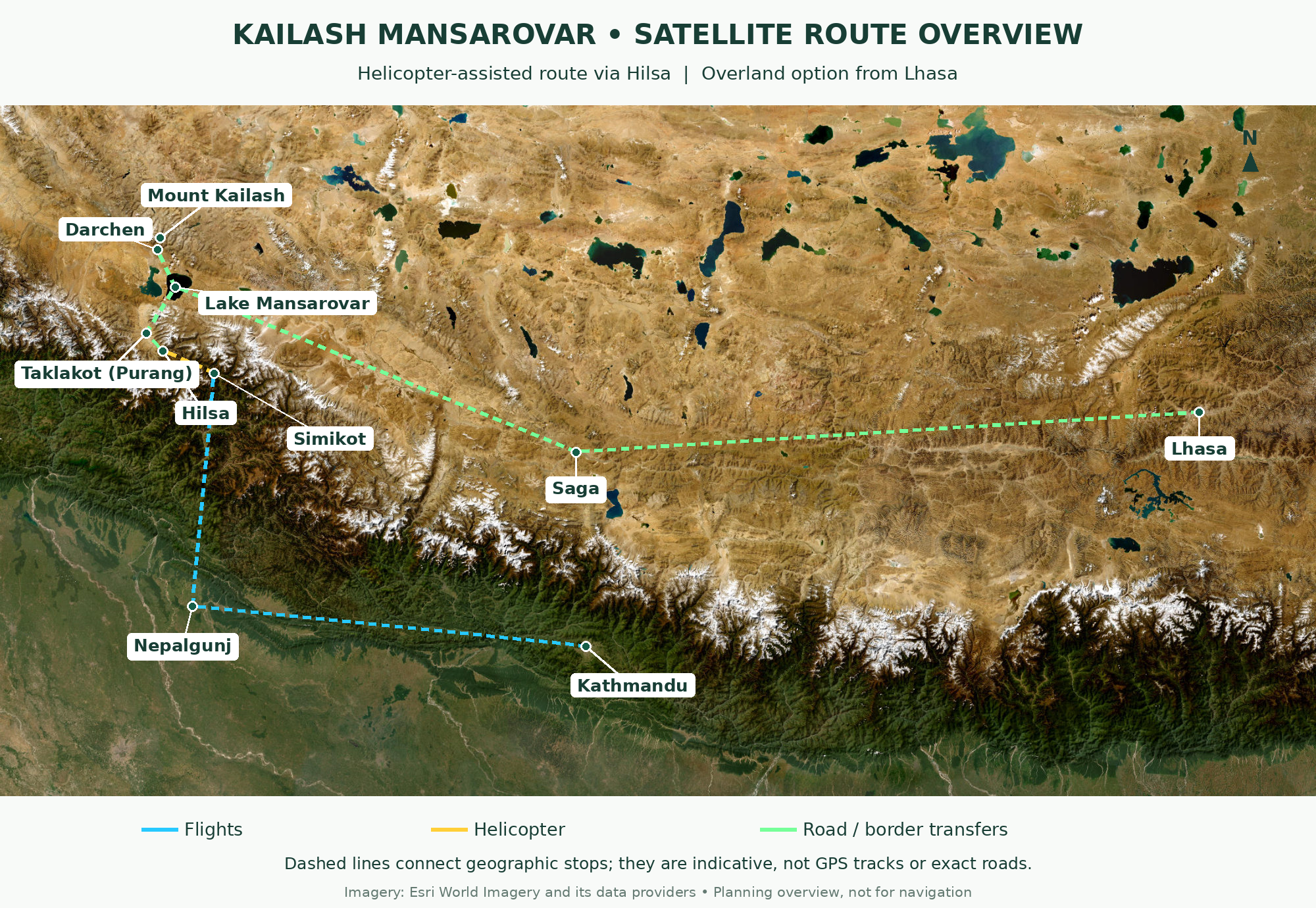kailaash mansarovar yatra from nepal