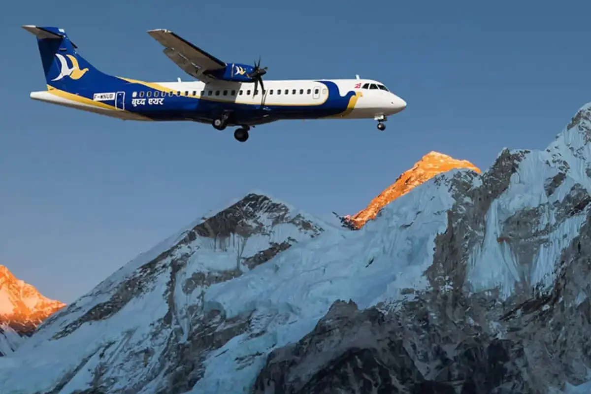 Mountain Flight in Nepal